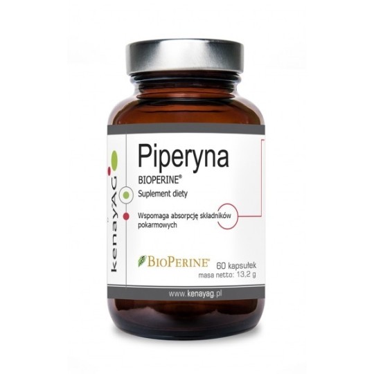 Piperyna (BIOPERINE®) (60 kapsułek) - Kenay