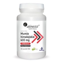 ALINESS Shilajit - Mumio himalajskie 400mg x 90 Vege ...