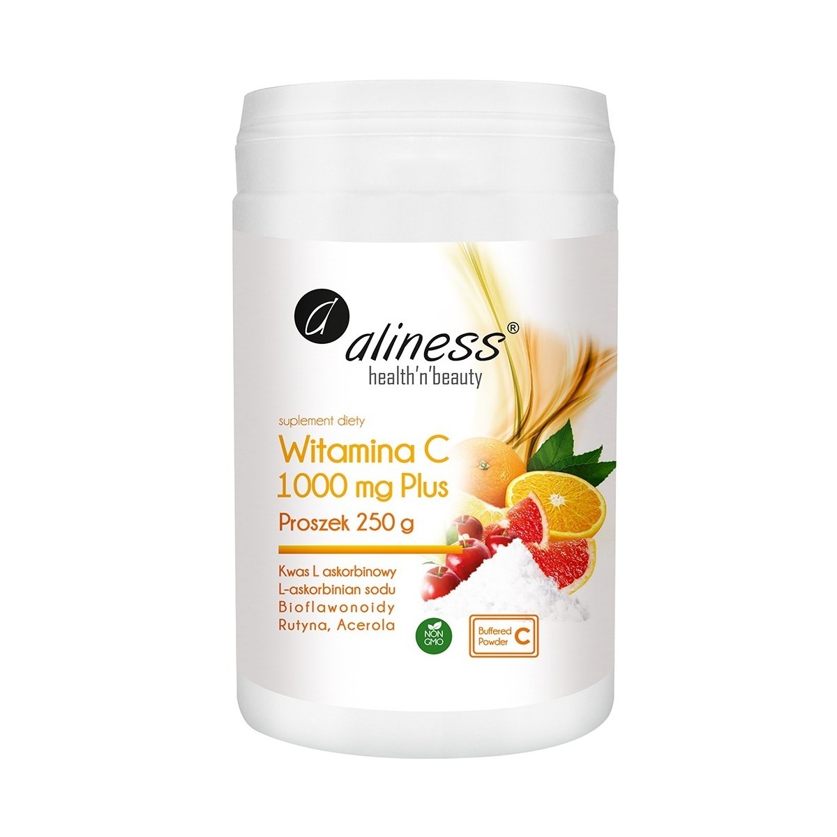 Witamina C 1000 Buforowana Plus Proszek 250 g Aliness