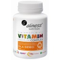 Aliness Premium Vitamin Complex dla dzieci x 120 tabletek do ssania