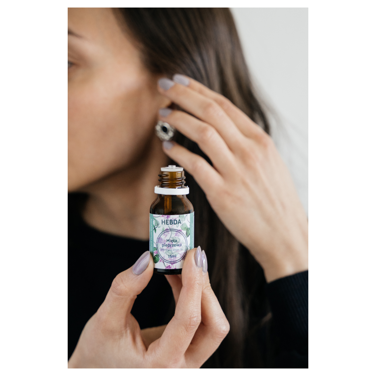 Olejek z mięty pieprzowej (na ból głowy) [15 ml]