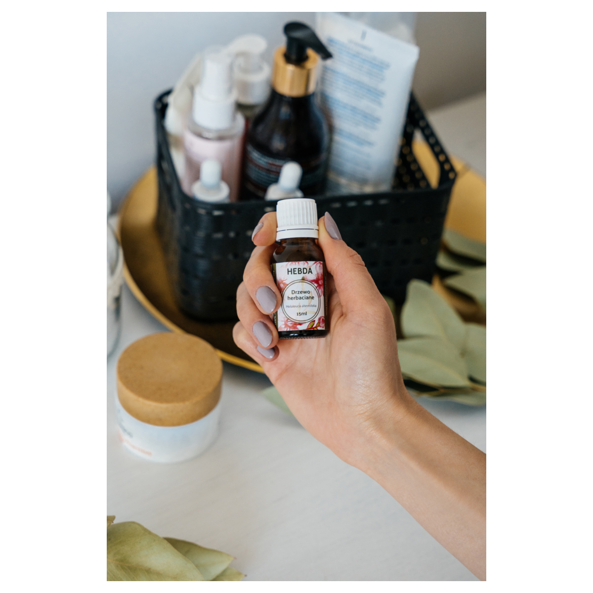 Olejek z drzewa herbacianego (na problemy skórne) [15 ml] - Hebda