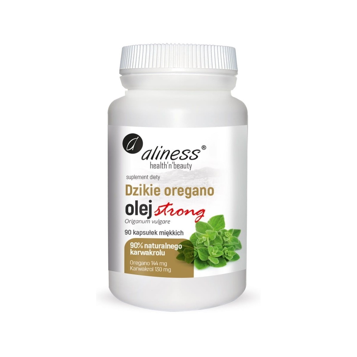 Dzikie oregano olej STRONG 100% naturalny x 90 ...