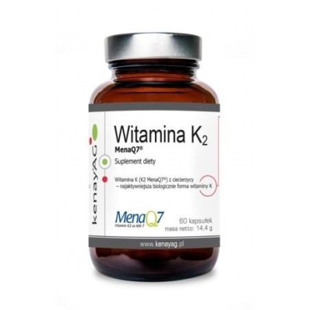 Kenay WITAMINA K2 Mena Q7 z ciecierzycy (60 kapsułek)