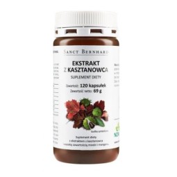 Ekstrakt z kasztanowca 120kaps Sanct Bernhard