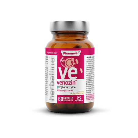 Venozin™ krążenie żylne 60 kaps Vcaps® | Herballine™ Pharmovit