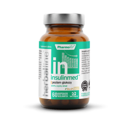Insulinmed™ poziom glukozy 60 kaps Vcaps® | Herballine™ Pharmovit