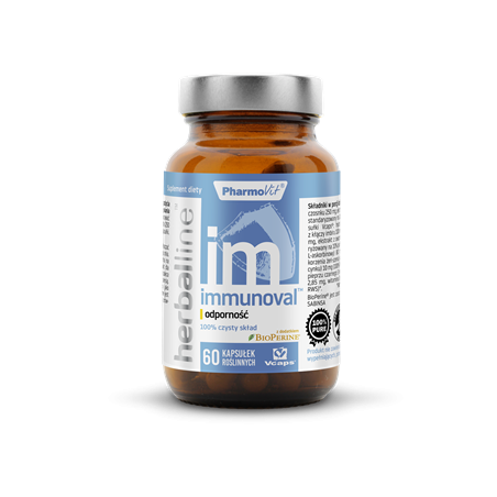 Immunoval™ odporność 60 kaps Vcaps® | Herballine™ Pharmovit