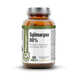 Sylimaryna 80% 60 kaps Vcaps® | Clean Label Pharmovit