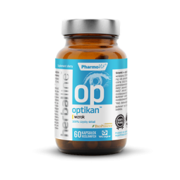 Optikan™ wzrok 60 kaps Vcaps® | Herballine™ Pharmovit