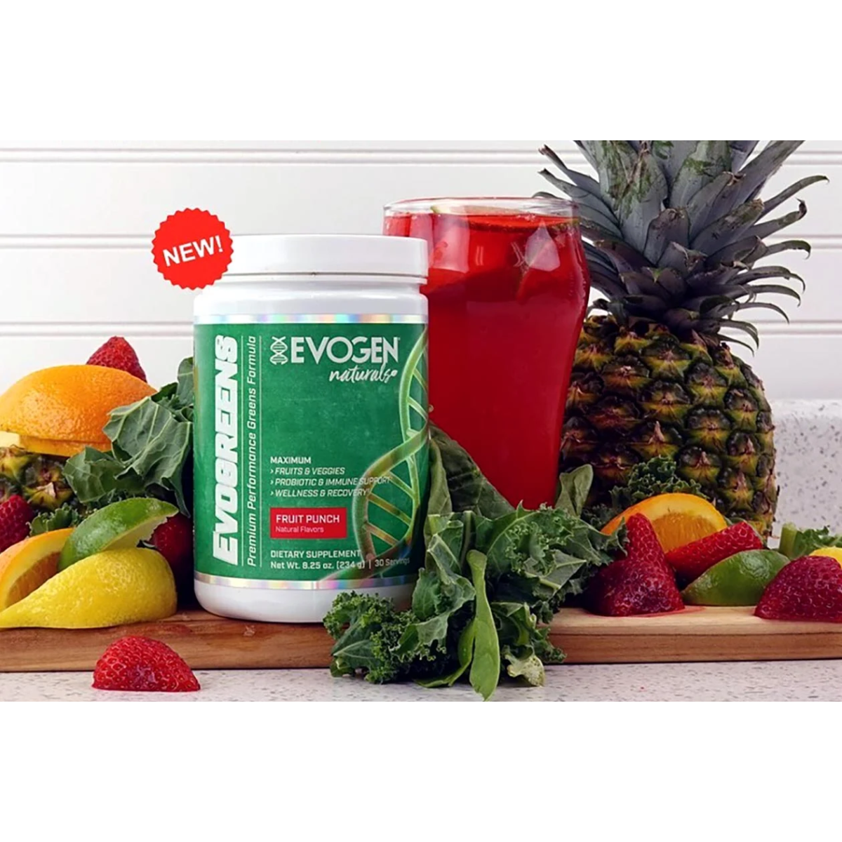 Evogreens Naturals Fruit Punch