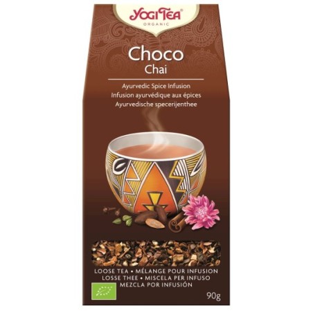 HERBATKA CZEKOLADOWA Z KAKAO (CHOCO) BIO 90 g - YOGI TEA