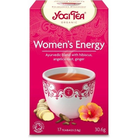 HERBATKA DLA KOBIET - ENERGIA (WOMEN'S ENERGY) BIO (17 x 1,8 g) 30,6 g - YOGI TEA