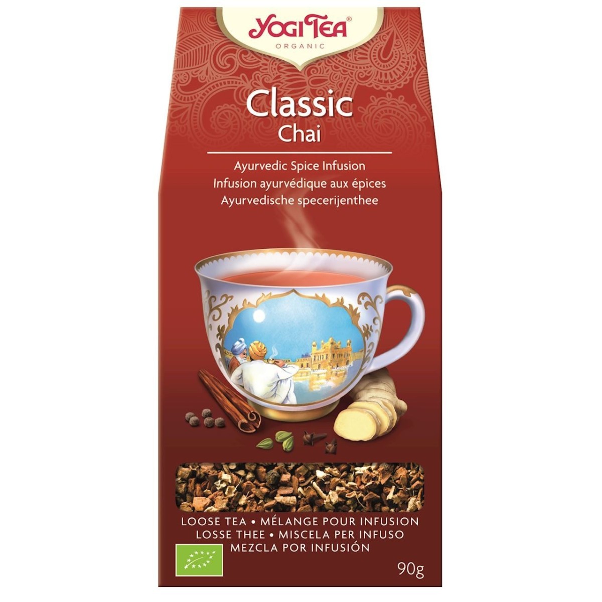HERBATKA KLASYCZNA (CLASSIC) BIO 90 g - YOGI TEA