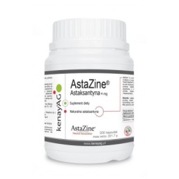 AstaZine® Astaksantyna 4 mg (300 kapsułek) - suplement diety