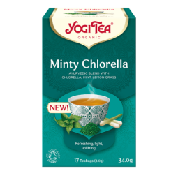 HERBATKA MIĘTOWA Z CHLORELLĄ (MINTY CHLORELLA) BIO (17 x 2 g) 34 g - YOGI TEA