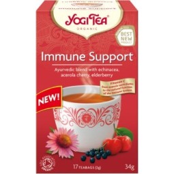 HERBATKA NA ODPORNOŚĆ (IMMUNE SUPPORT) BIO (17 x 2 g) 34 g - YOGI TEA
