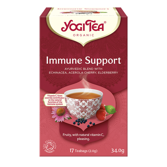 HERBATKA NA ODPORNOŚĆ (IMMUNE SUPPORT) BIO (17 x 2 g) 34 g - YOGI TEA