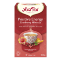 HERBATKA POZYTYWNA ENERGIA ŻURAWINA - HIBISKUS (POSITIVE ENERGY CRANBERRY HIBISCUS) BIO (17 x 1,8 g) 30,6 g - YOGI TEA