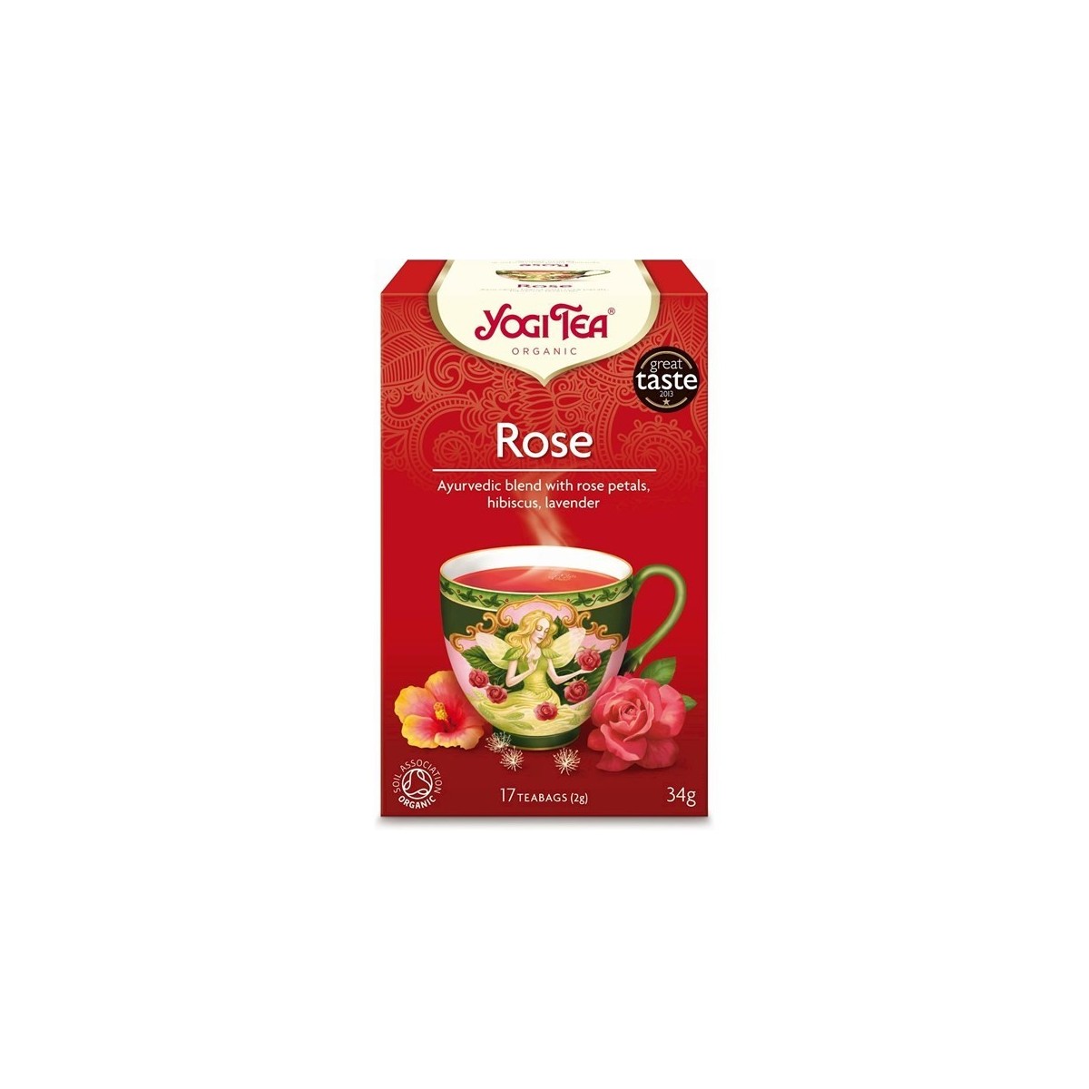 HERBATKA TAO ROSE BIO (17 x 2 g) 34 g - YOGI TEA