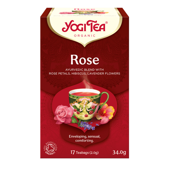 HERBATKA TAO ROSE BIO (17 x 2 g) 34 g - YOGI TEA
