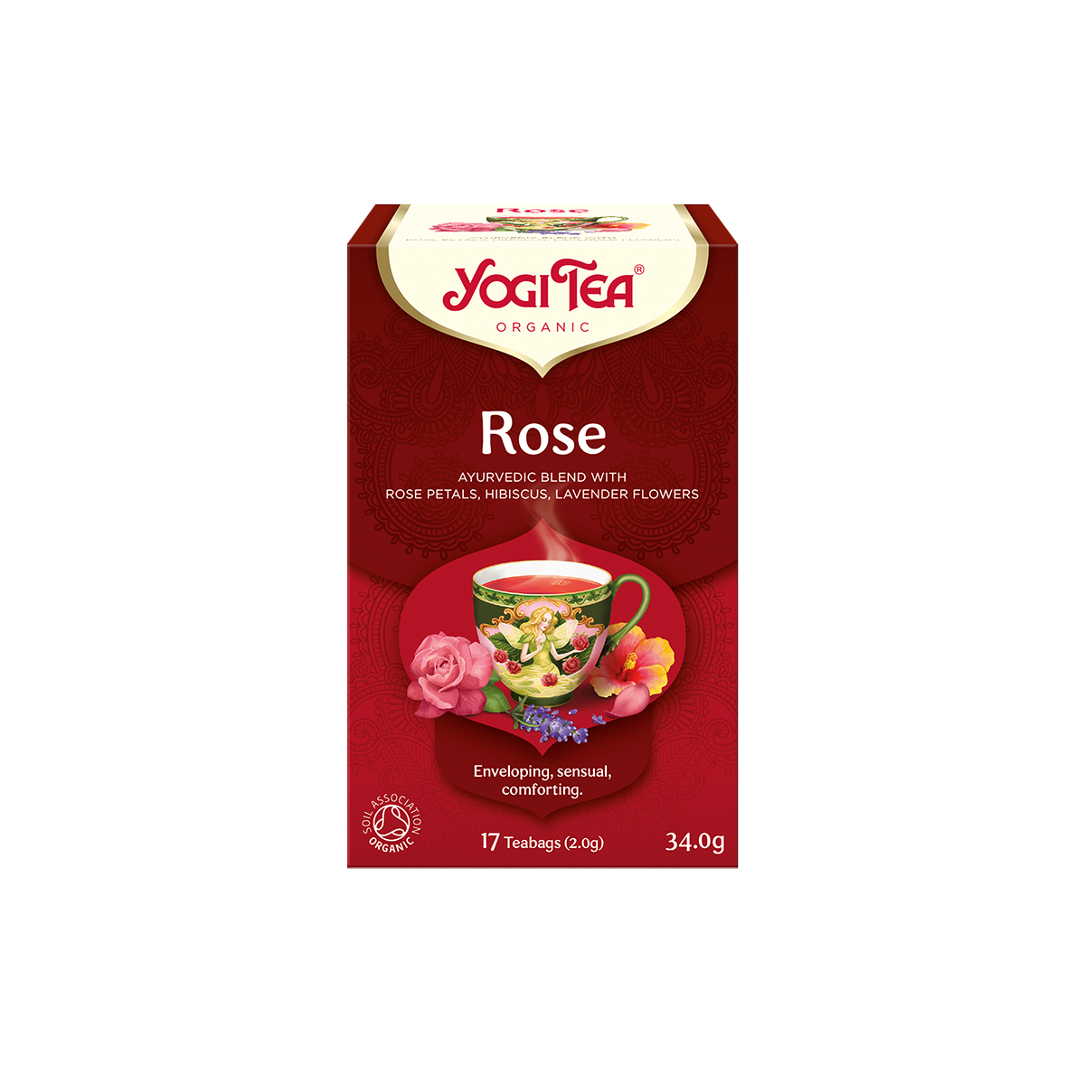 HERBATKA TAO ROSE BIO (17 x 2 g) 34 g - YOGI TEA