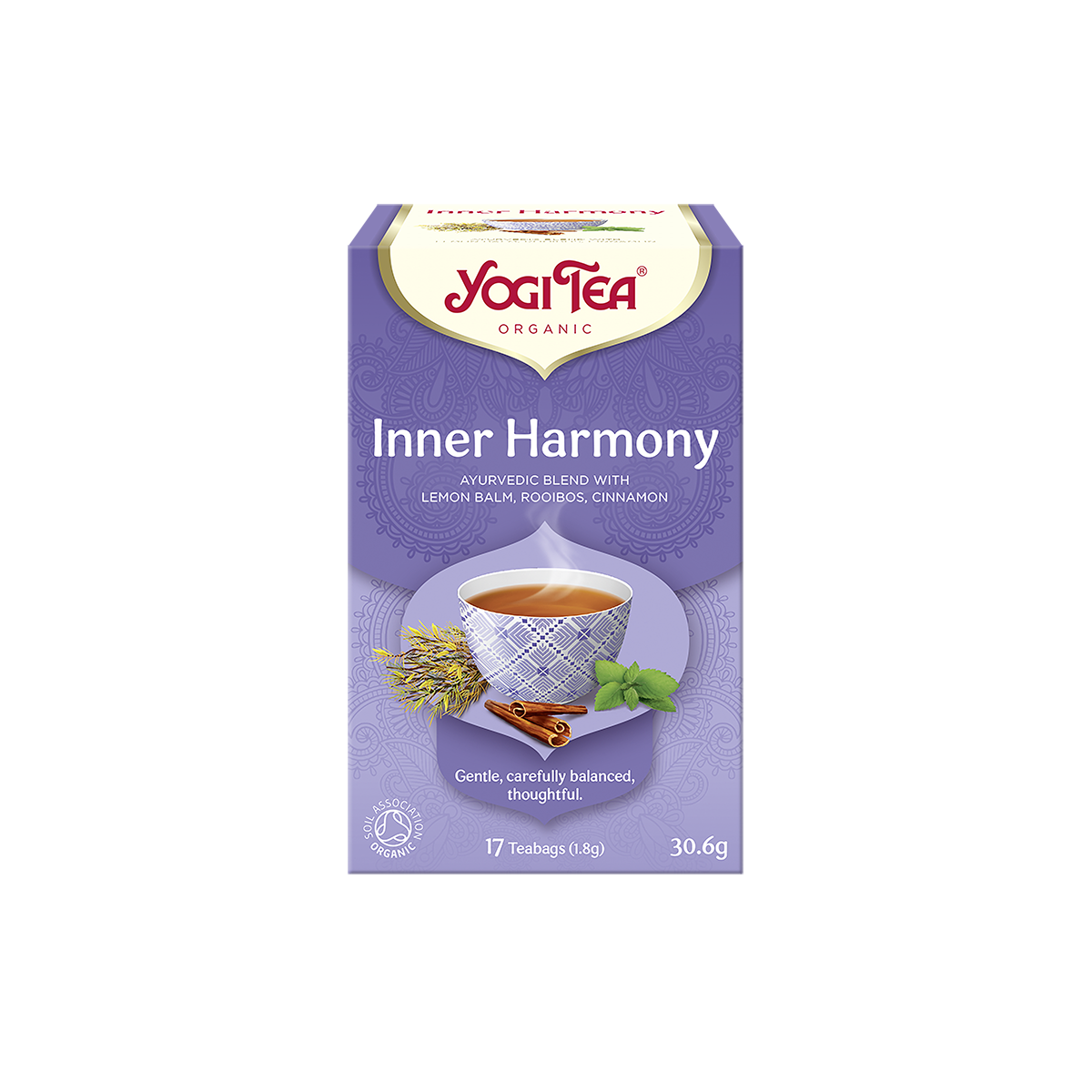 HERBATKA WEWNĘTRZNA HARMONIA (INNER HARMONY) BIO (17 x 1,8 g) 30,6 g - YOGI TEA