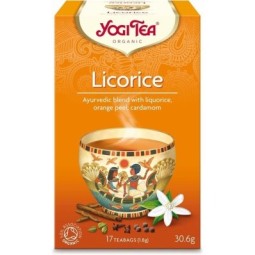 HERBATKA Z LUKRECJĄ (LICORICE) BIO (17 x 1,8 g) 30,6 g - YOGI TEA