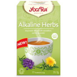 HERBATKA ZIOŁA ALKALICZNE (ALKALINE HERBS) BIO (17 x 2,1 g) 35,7 g - YOGI TEA