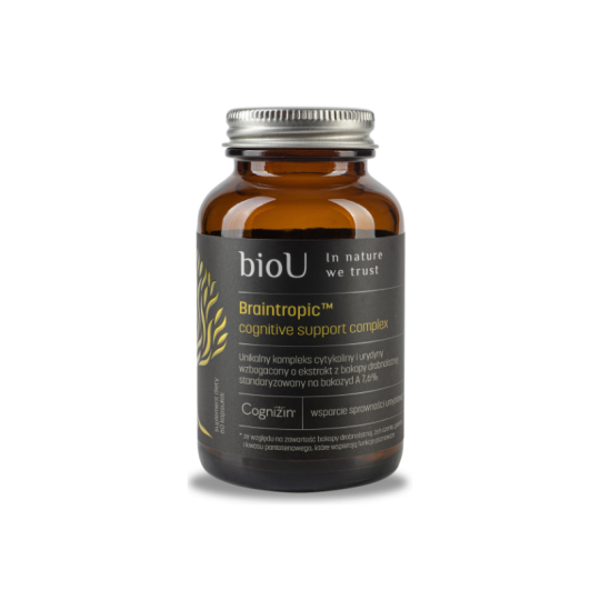 Braintropic™ Cognitive Support Complex (60 Kaps.) - kocimietkahasz.pl