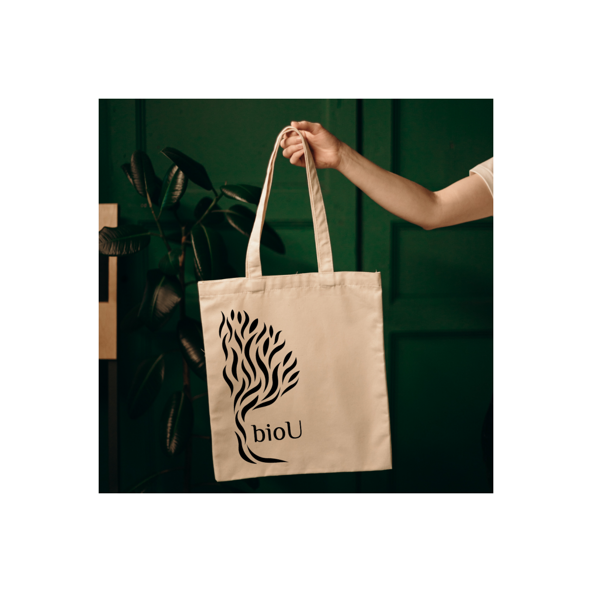 Torba 100% Bawełna (37 cm x 40 cm) bioU - kocimietkahasz.pl