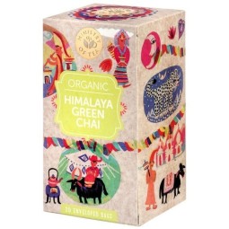 HERBATA ZIELONA CHAI Z TRAWĄ CYTRYNOWĄ (HIMALAYA GREEN CHAI) BIO (20 x 1,75 g) 35 g - MINISTRY OF TEA