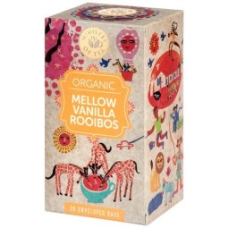 HERBATKA ROOIBOS O SMAKU WANILIOWYM (MELLOW ROOIBOS VANILLA) BIO (20 x 1,75 g) 35 g - MINISTRY OF TEA