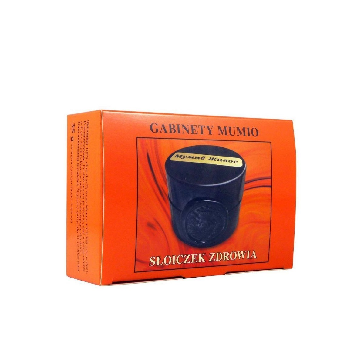 Mumio żywe pierwotne - Słoiczek zdrowia (35 g)