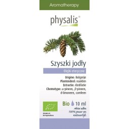 OLEJEK ETERYCZNY JODŁA POSPOLITA (ZILVERSPAR) BIO 10 ml - PHYSALIS