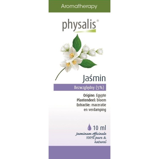 OLEJEK JAŚMIN WIELKOKWIATOWY ABSOLUT (JASMIJN) 10 ml - PHYSALIS