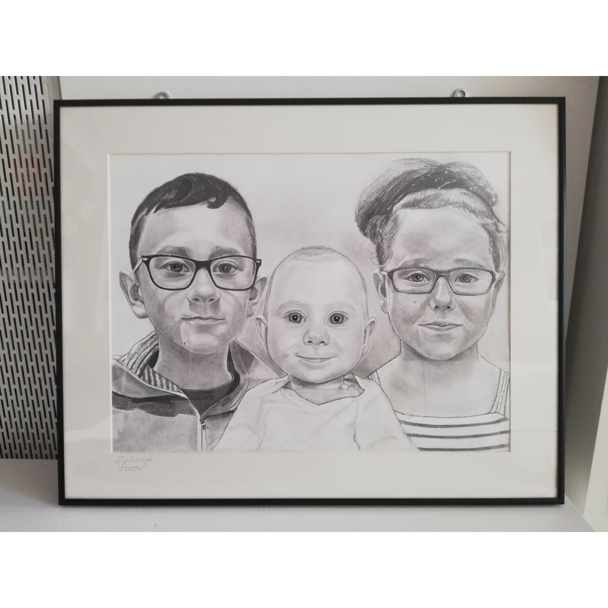 Oprawa portretu/karykatury - Portrety/karykatury rysowane ze zdjęcia