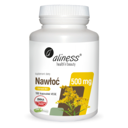 Aliness Nawłoć (Solidago virgaurea L) ekstrakt 10:1 500mg