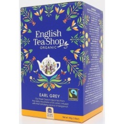 HERBATA EARL GREY FAIR TRADE BIO (20 x 2,25 g) 45 g - ENGLISH TEA SHOP ORGANIC