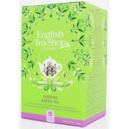 HERBATA ZIELONA Z JAŚMINEM I DZIKIM BZEM BIO (20 x 2 g) 40 g - ENGLISH TEA SHOP ORGANIC