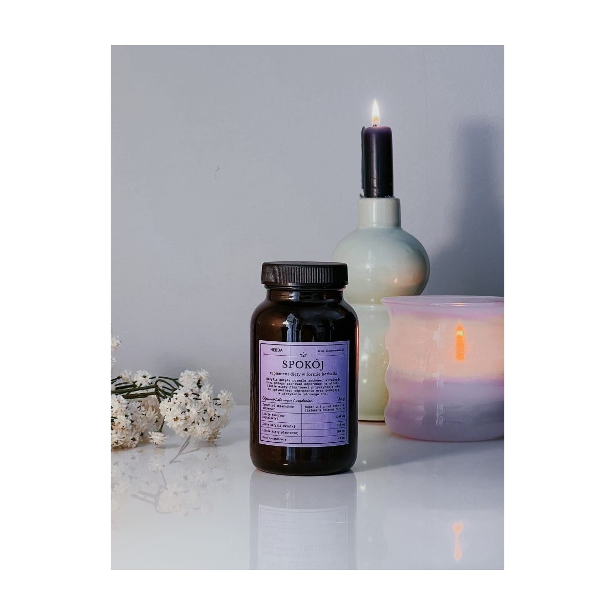 SPOKÓJ - Suplement diety w formie ziołowej herbatki - Klaudyna Hebda