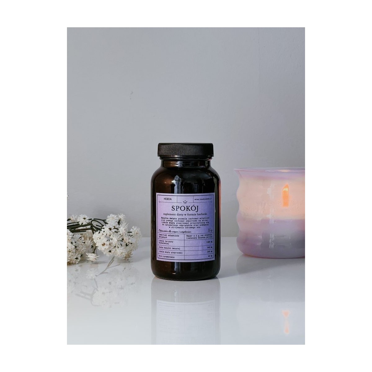 SPOKÓJ - Suplement diety w formie ziołowej herbatki - Klaudyna Hebda