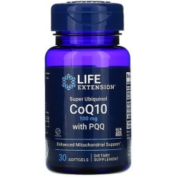 Life Extension - Super Ubiquinol CoQ10 with PQQ, 100 mg - 30 kapsułek