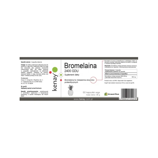 Bromelaina może skracać czas trwania ostrego zapalenia zatok...