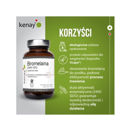 Bromelaina może skracać czas trwania ostrego zapalenia zatok...