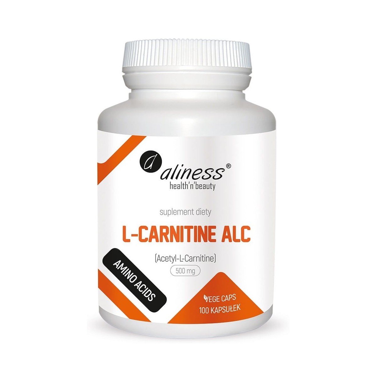 Aliness L-Carnityne ALC 500 mg x 100 Vege caps.