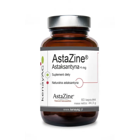 AstaZine® Astaksantyna 4 mg (60 kapsułek) - Kenay - kocimietkahasz.pl