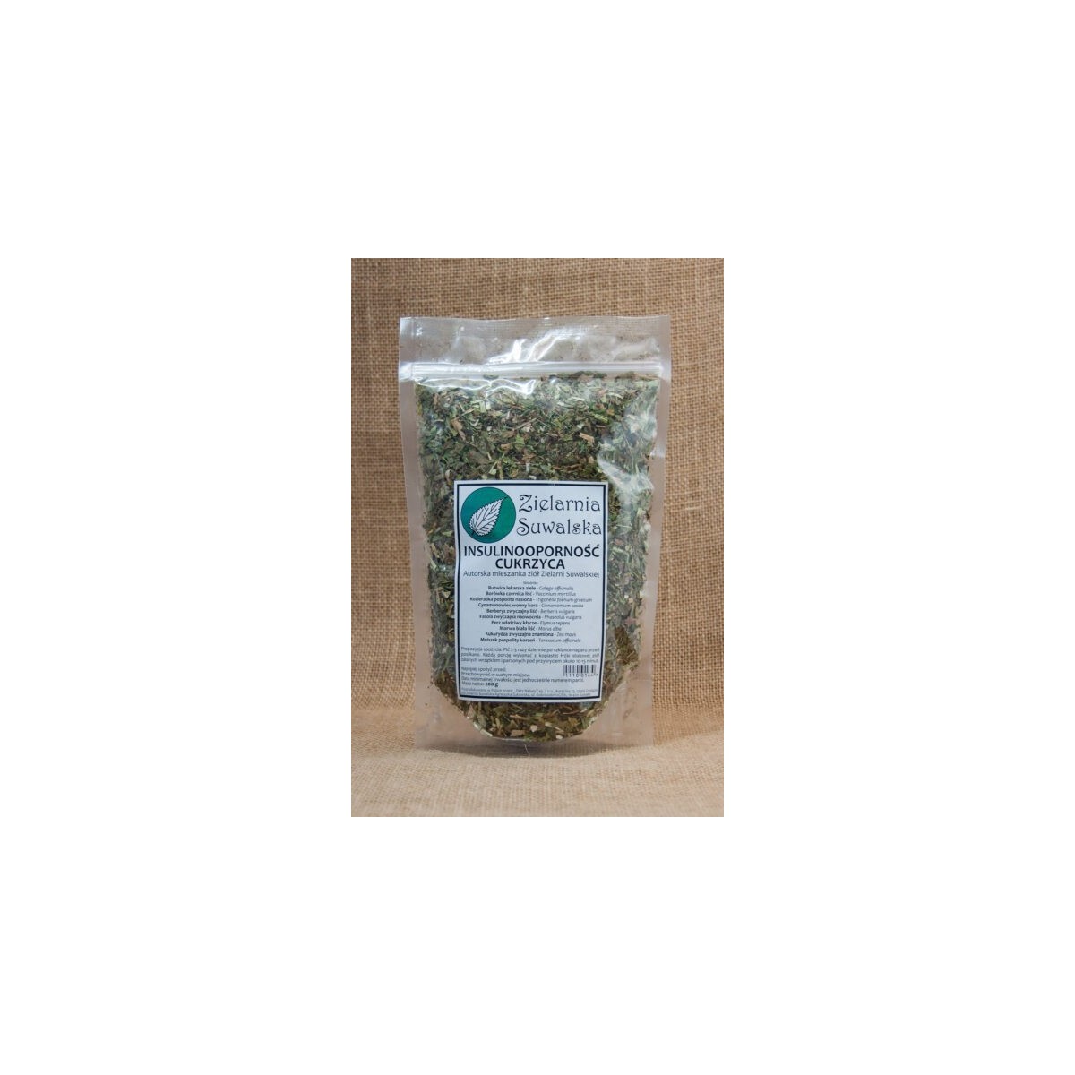 Insulinooporność i cukrzyca 200 g - Zielarnia Suwalska