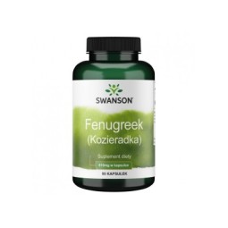Fenugreek - Kozieradka 610 mg (90 kaps.) Swanson - kocimietkahasz.pl
