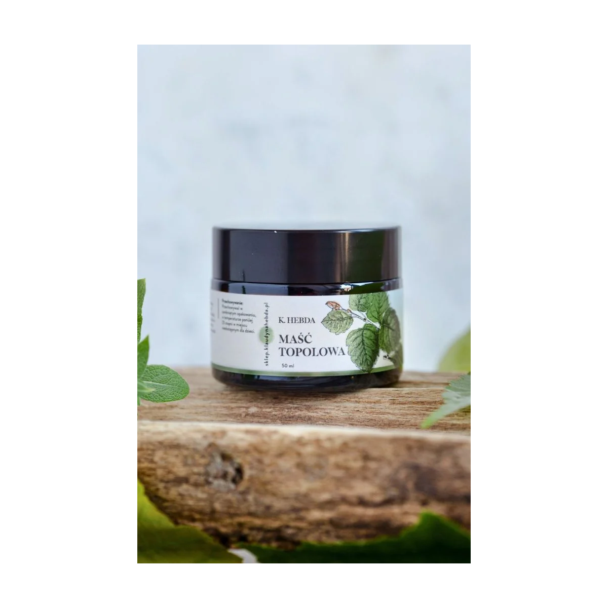 Maść topolowa z magnezem [50 ml] - Klaudyna Hebda Nature